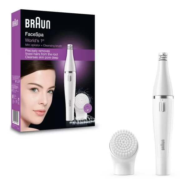 Face spa (Mini epilator + Cleansing Brush) - Imagen 2