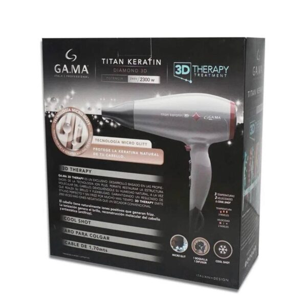 Titan Keratin 2300w (secador) - Imagen 2